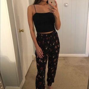 Hollister Floral Jogger Pants